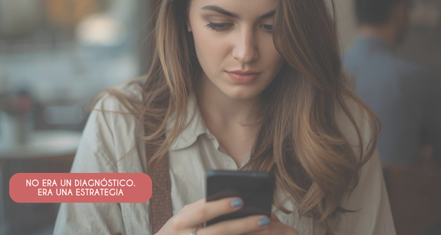 No era un diagnóstico. Era una estrategia