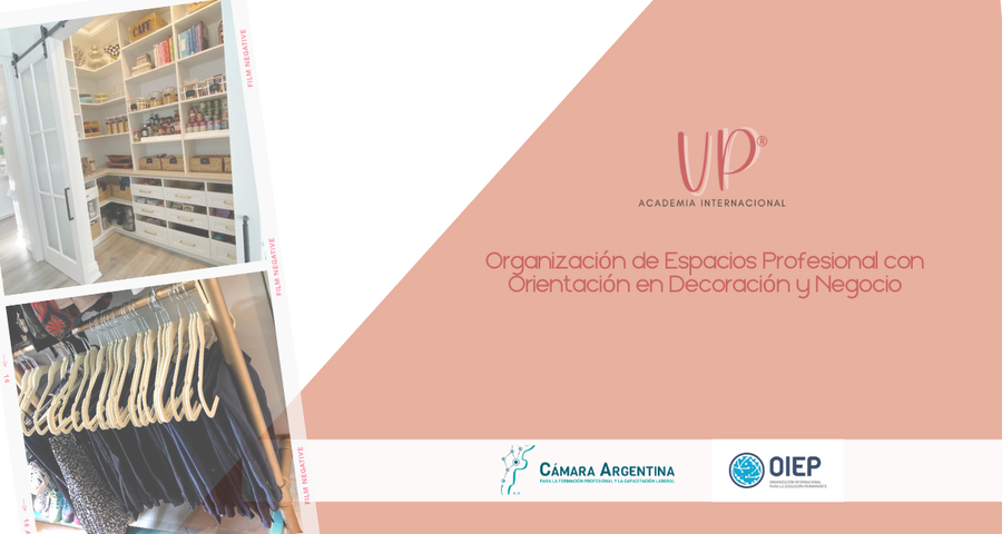 Certificación organización de espacios online