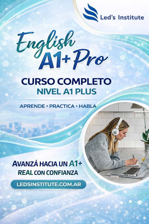 2 - English A1 Plus – Curso Completo Nivel A1 Plus