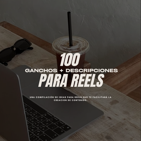 100 ganchos y descripciones para reels