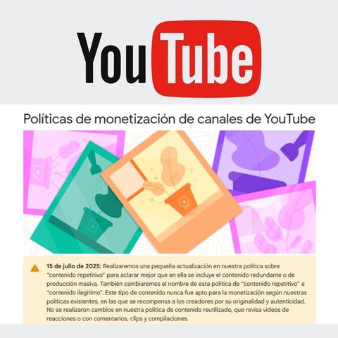  YOUTUBE Y SU NUEVA POLÍTICA CONTRA EL “AI SLOP”
