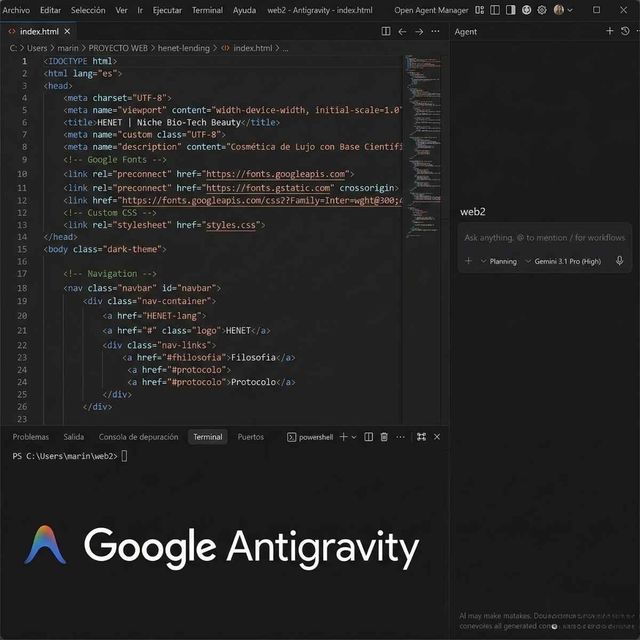 Antigravity AI: qué es, cómo funciona y para qué sirve en marketing digital