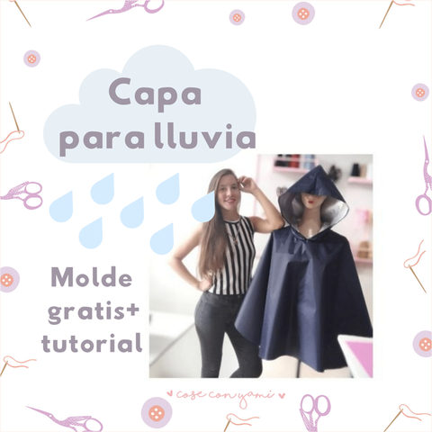 Cose tu capa de lluvia