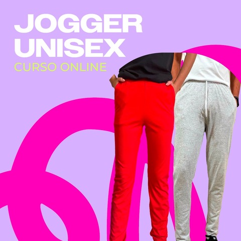 Jogger unisex. 2 pantalones con bolsillos 