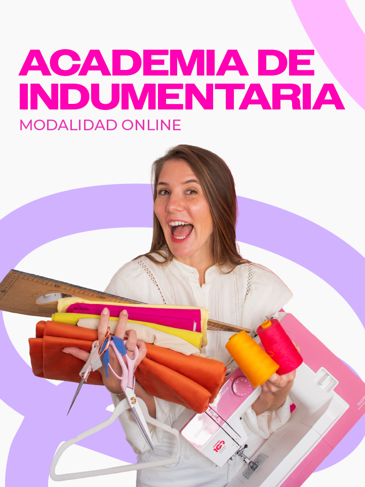 La academia de indumentaria online es mi taller con suscripción semestral