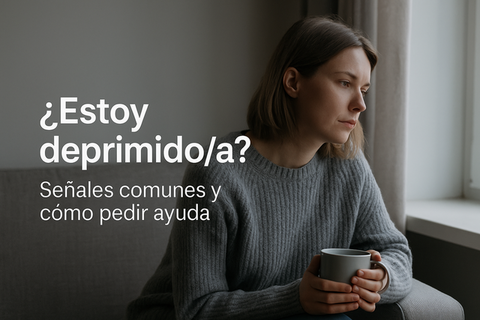¿Estoy deprimido? Señales comunes y cómo pedir ayuda