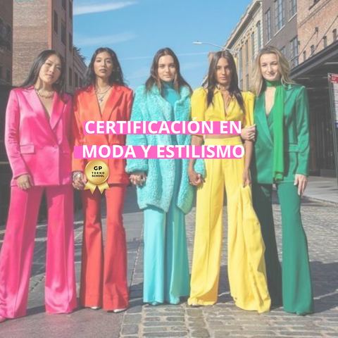 MATRICULA CERTIFICACIÓN EN MODA Y ESTILISMO 2024 (ASESOR DE IMAGEN) 