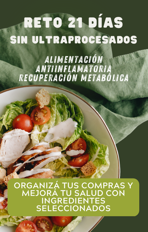  Reto 21 dias sin ultraprocesados.Lista de compras