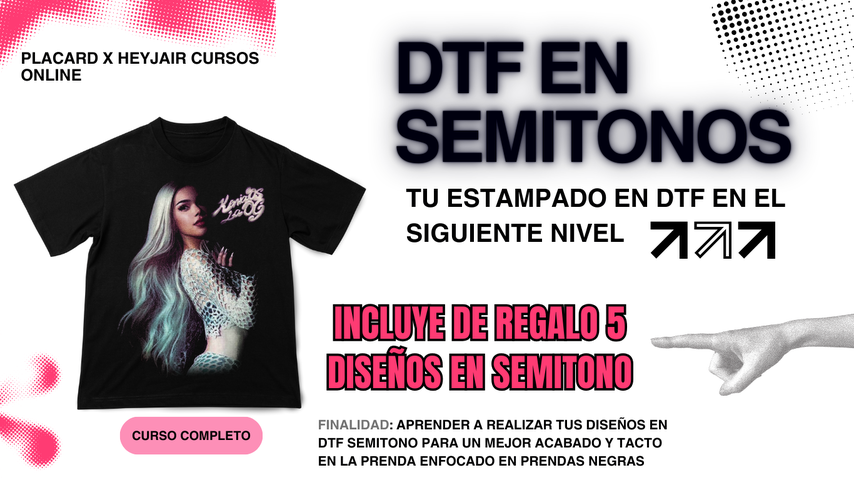 SEMITONOS PARA DTF 