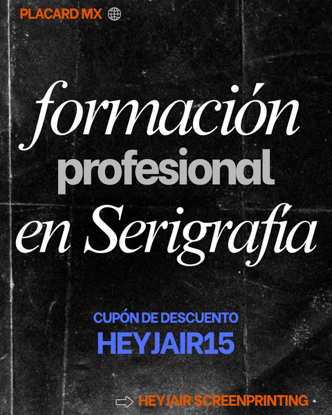 ¡APRENDE SERIGRAFIA DESDE 0 CON ASESORÍA PERSONALIZADA!