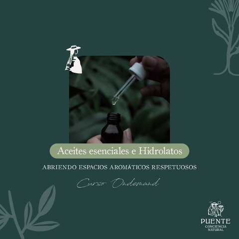 Aceites esenciales e Hidrolatos