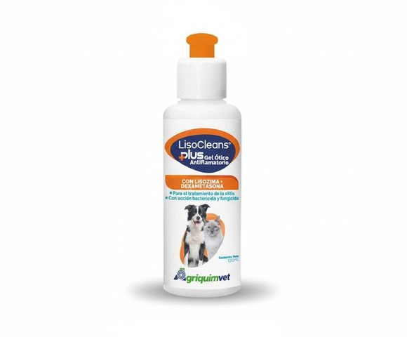 LisoCleans Plus Gel Ótico con Lisozima + Dexametasona