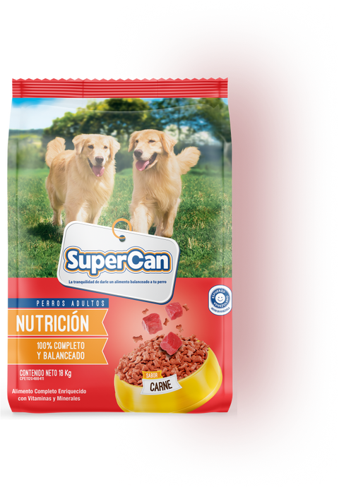 SuperCan de Carne para perros adultos