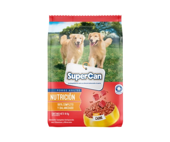 SuperCan de Carne para perros adultos