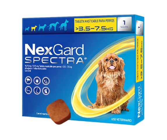 Nexgard Spectra 3.5-7.5kg