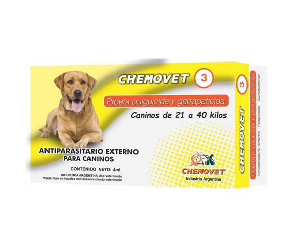 Chemovet Caninos de 21-40kg