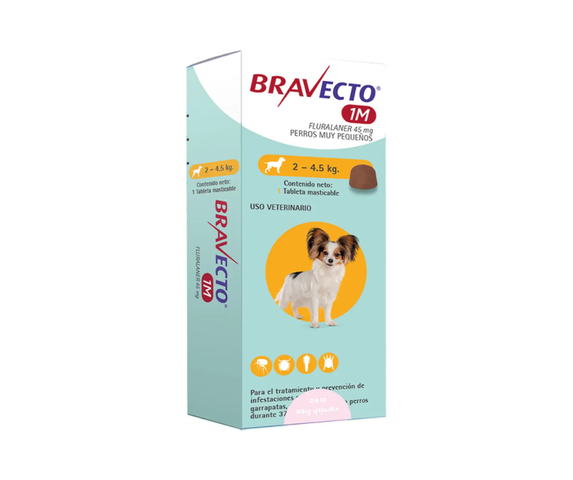 Bravecto 1M 2-4.5kg