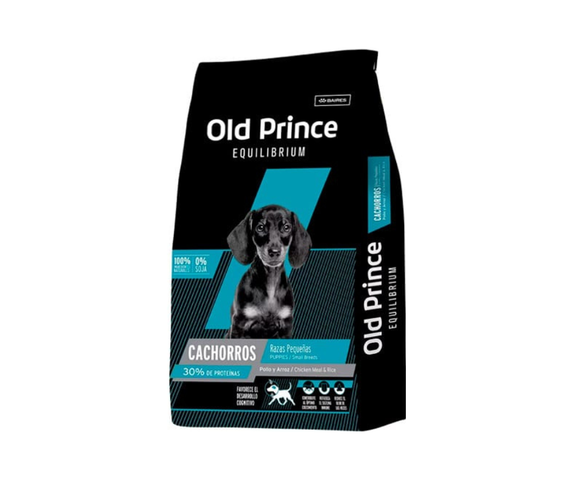 Old Prince Equilibrium Cachorros Razas Pequeñas Pollo y Arroz