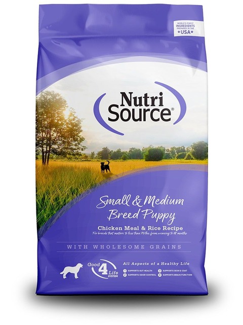 Nutri Source Small & Medium Breed Puppy Chicken & Rice Recipe