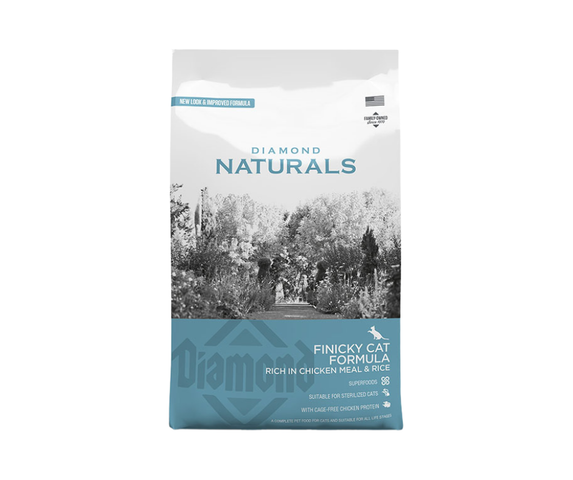 Diamond Naturals Finicky Cat Chicken & Rice Formula