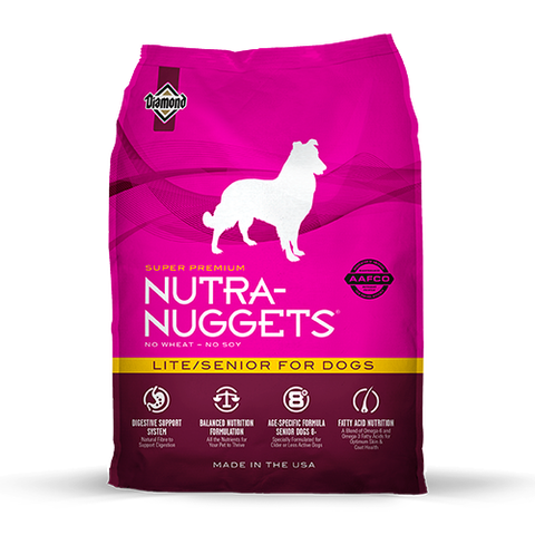 Nutra-Nuggets Lite/Senior Formula For Dogs