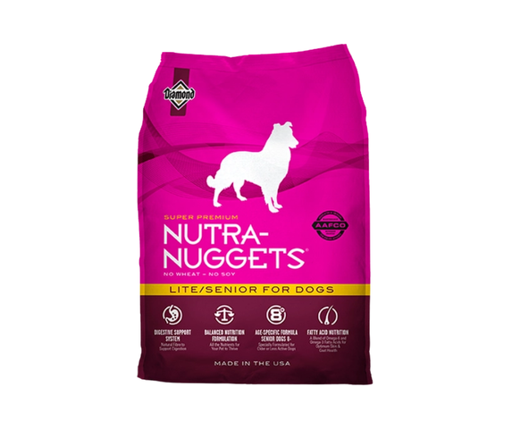 Nutra-Nuggets Lite/Senior Formula For Dogs