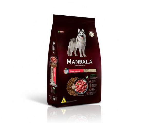 Mandala Perro de Carne y Arroz