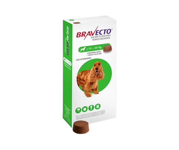 Bravecto para perros de 10-20kg