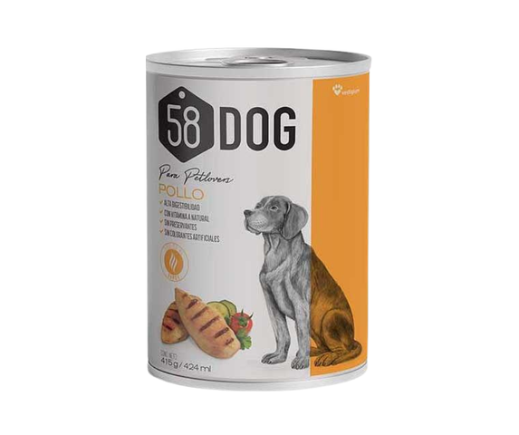 58 Dog Húmedo Pollo