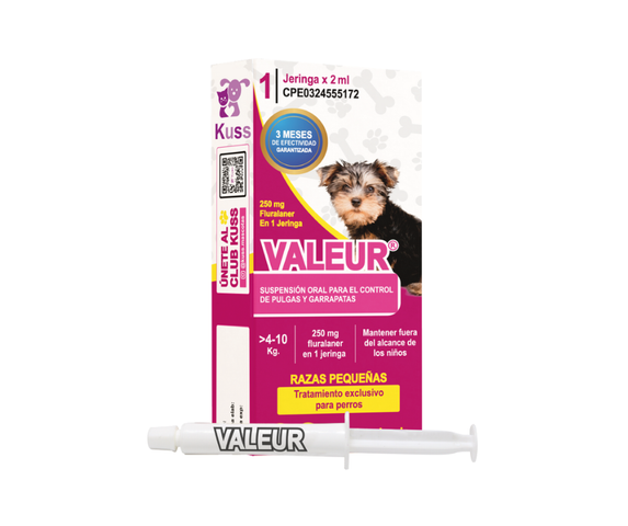 Valeur para perros de 4-10kg