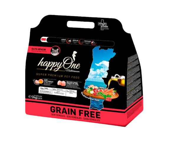 Happy One Mediterraneum Senior Grain Free