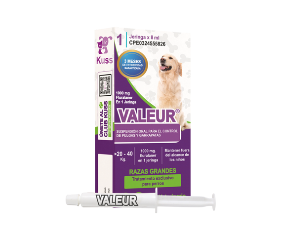Valeur para perros de 20-40kg 