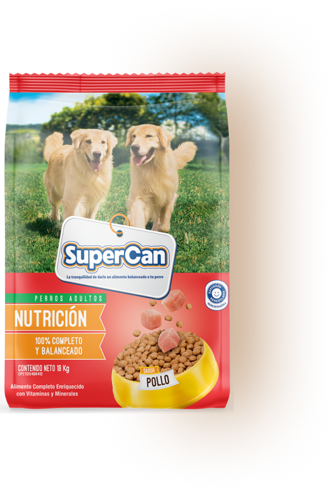 SuperCan de Pollo para perros adultos