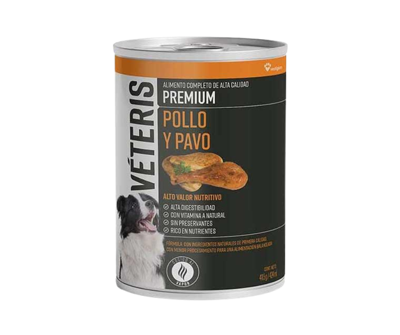 Veteris Húmedo Pollo y Pavo