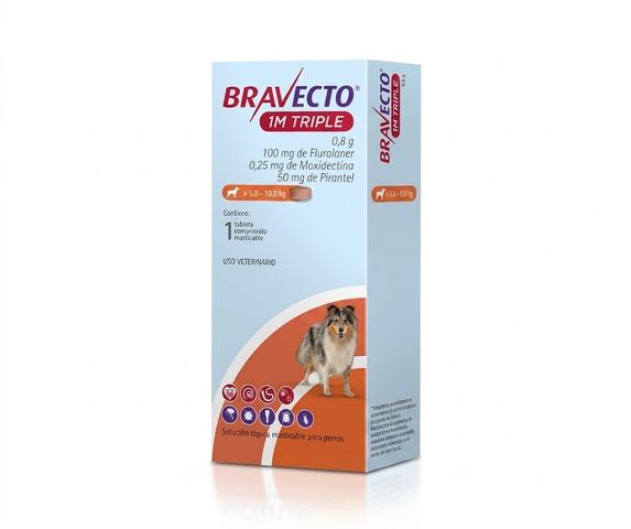 Bravecto 1M Triple 5-10kg
