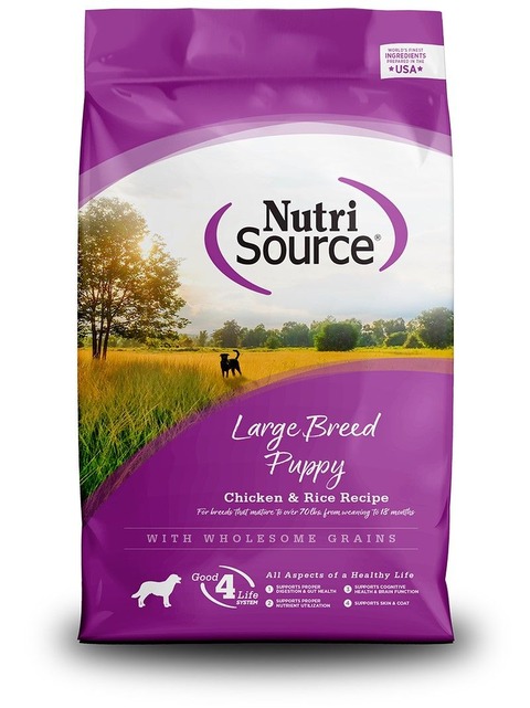 Nutri Source Large Breed Puppy Chicken & Rice Recipe