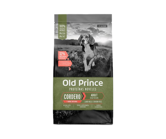 Old Prince Proteínas Noveles Adultos Razas Pequeñas Cordero y Arroz Integral