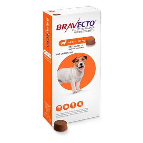 Bravecto para perros de 4.5-10kg