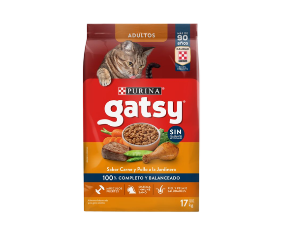 Gatsy de Carne, Pollo y Vegetales