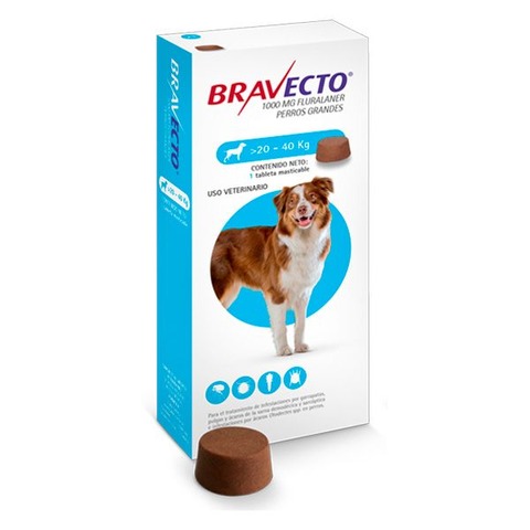 Bravecto para perros de 20-40kg