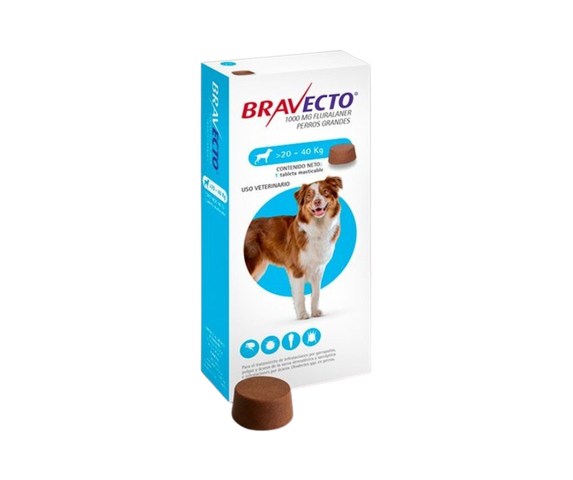Bravecto para perros de 20-40kg