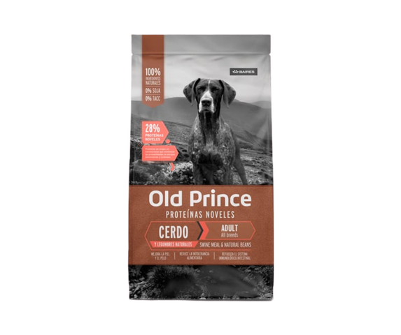 Old Prince Proteínas Noveles Adultos Todas las Razas Cerdo y Legumbres Naturales
