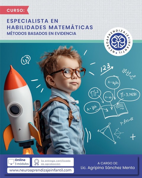 Especialista en habilidades matemáticas. Métodos basados en evidencia.