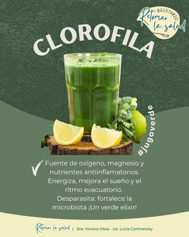 Jugo de Clorofila
