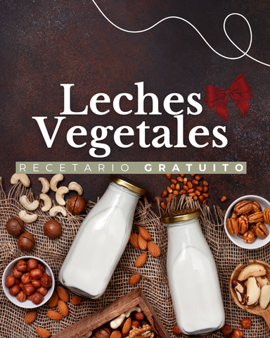 Recetario leches vegetales
