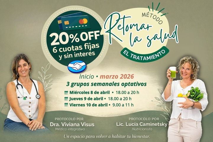 Tratamiento Retomar La Salud  - pago 6 cuotas de $227 mil c/u 