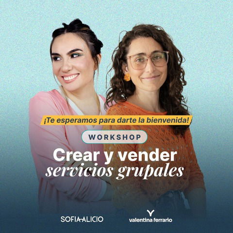 Workshop Crear y vender servicios grupales