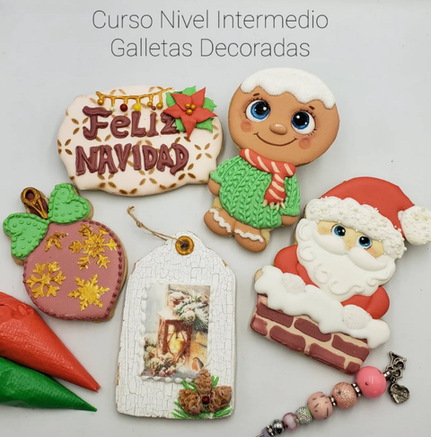 Curso De Galletas Decoradas Nivel Intermedio