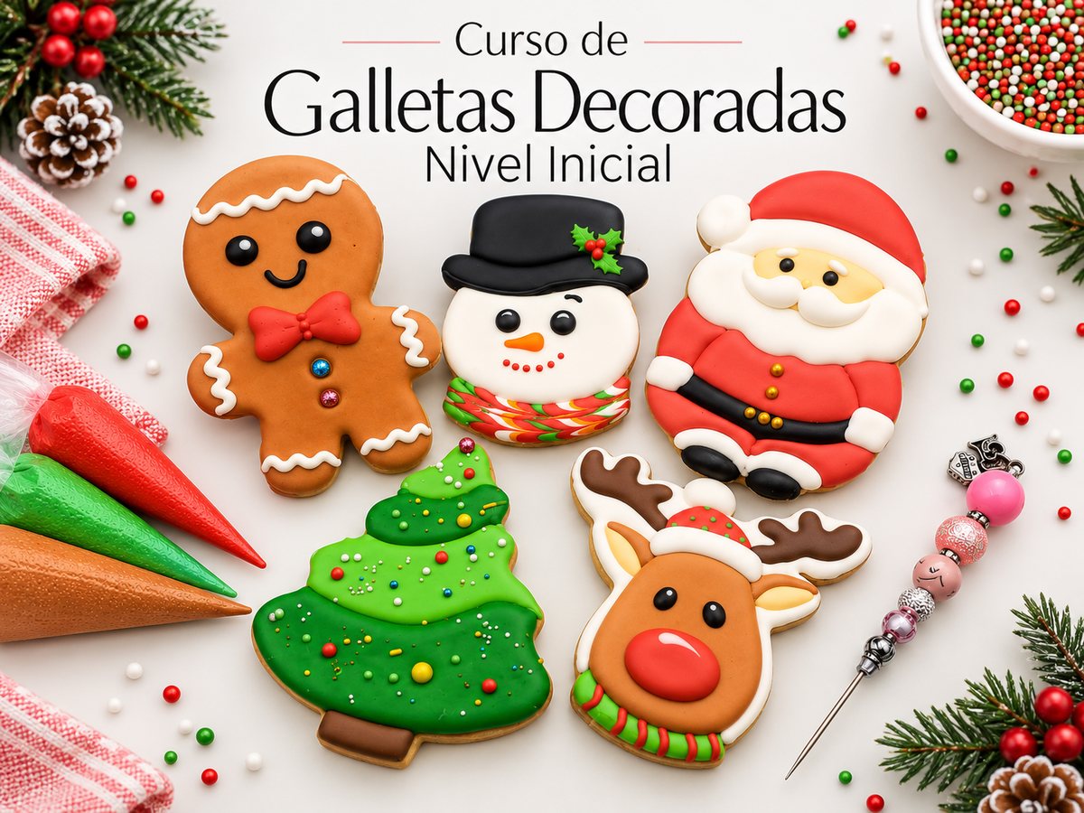Curso presencial de Galletas Decoradas en Puerto Montt