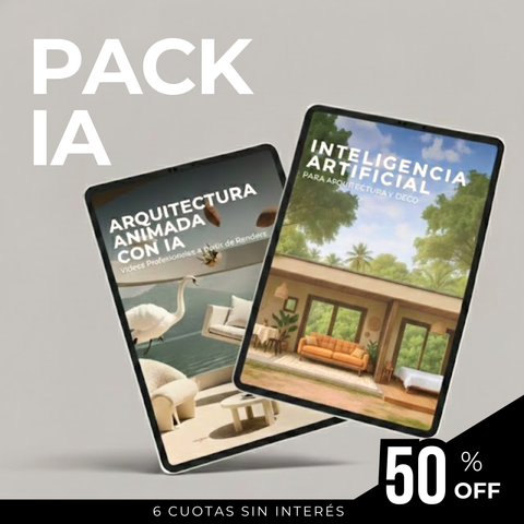 Pack! Creá Renders + Videos con IA